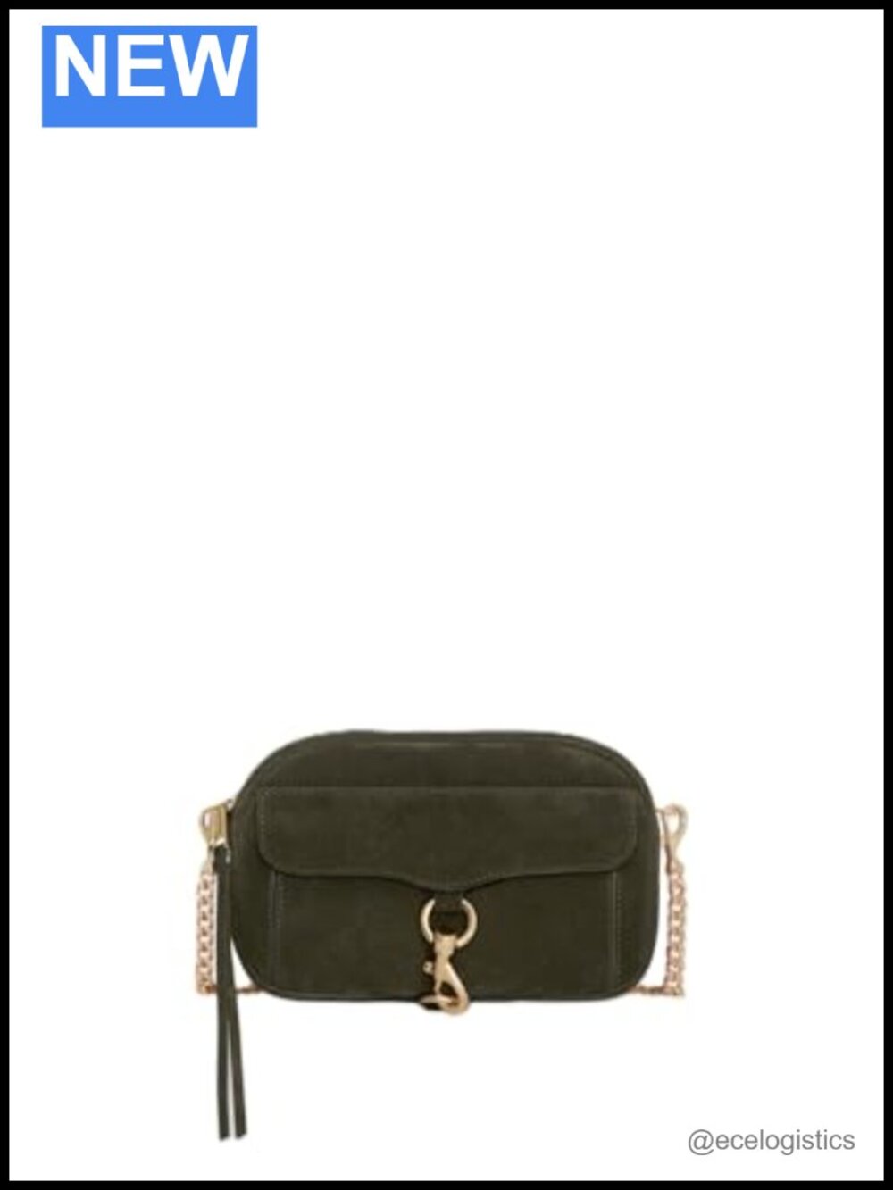 Women's Genuine Leather Crossbody Bag with Zipper Pockets, Lightweight